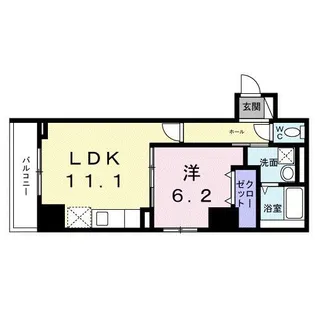 シエスタ キー【6階】の間取り