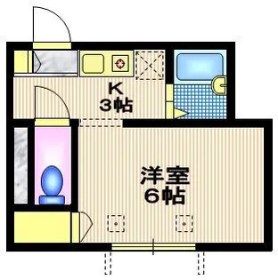 アネックス東山【2階】の間取り