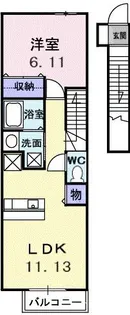 ステラ【2階】の間取り