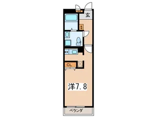 リブリ クレスト【2階】の間取り