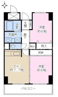 ラフィネ淀川【4階】の間取り