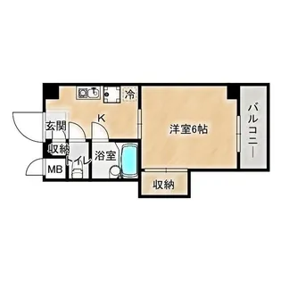 サンライフ内代【3階】の間取り