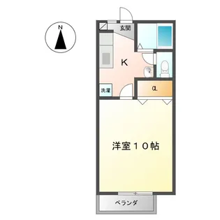 ハイム・エクセレンスD【1階】の間取り