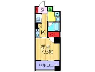 アピリラージュ【9階】の間取り