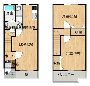 ソレイユMの間取り