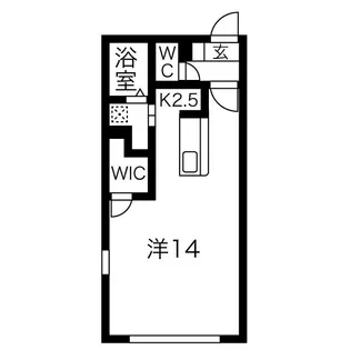アーブル麻生【2階】の間取り