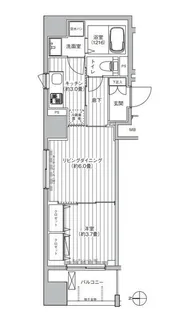 レジェンダリーコート赤羽【2階】の間取り