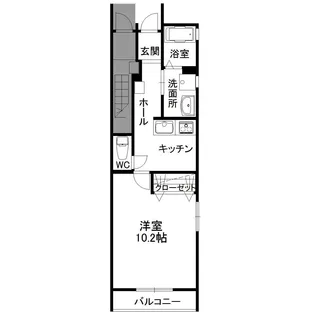 プラントスクエアE【1階】の間取り