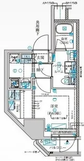 メインステージ横濱黄金町【6階】の間取り