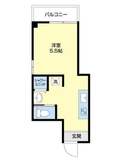 船正ビル【4階】の間取り