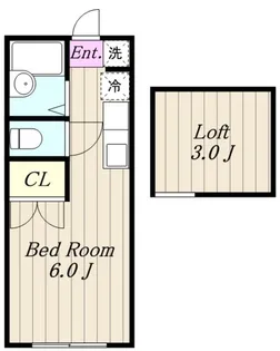グレートハウス生田【3階】の間取り