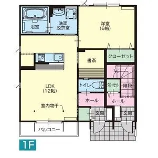 ミハラデュオM【1階】の間取り