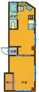 喜代マンション【2階】の間取り