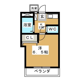 studious【1階】の間取り