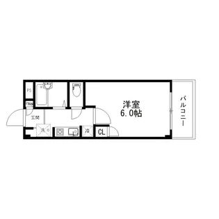 ノースフラット【2階】の間取り