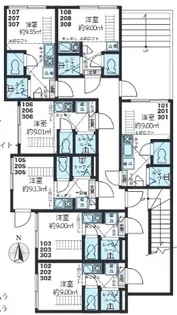 QUQURI IKEBUKURO【1階】の間取り