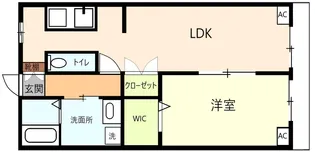 アイン ノイア ヴィント【5階】の間取り