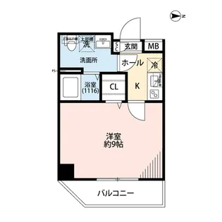 プレール・ドゥーク錦糸町IV【5階】の間取り