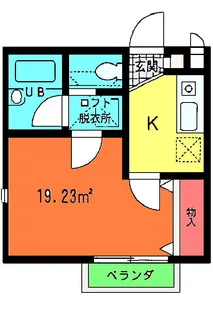 レーヴ コート【2階】の間取り