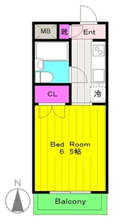 Uハイム向ヶ丘【4階】の間取り