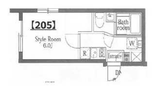 ラフィーネ音羽【2階】の間取り