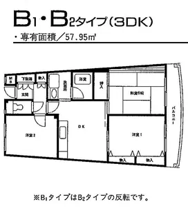 フェアネスハイム【3階】の間取り
