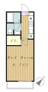K’sマンション【1階】の間取り