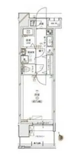 DUARES早稲田【6階】の間取り