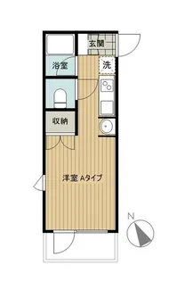 シオン仙川【4階】の間取り