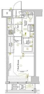 Raffistar川崎大師【7階】の間取り