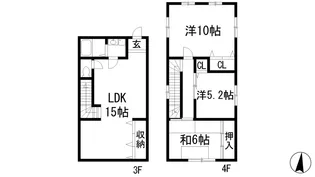 川西小戸ビルの間取り