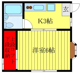 プライム十条【2階】の間取り