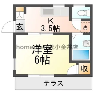 Mimi House【1階】の間取り