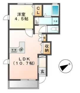 MO-V【1階】の間取り