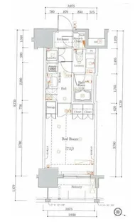 ウィルヴェール東十条【3階】の間取り