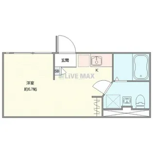 テラスソレイユ亀有【2階】の間取り