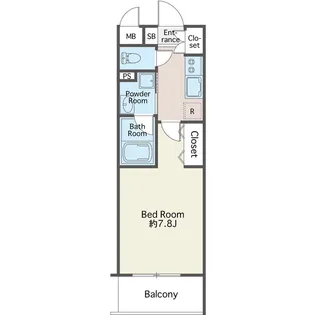 BLESS中野哲学堂 East【3階】の間取り
