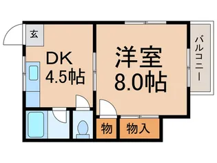 SKハイム【1階】の間取り