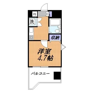 プラーズ相模大野【7階】の間取り