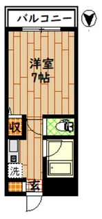 ファーストヒル【6階】の間取り