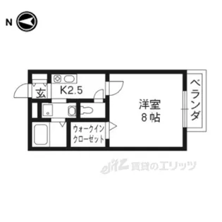 バルカ・ディ・ロッチャ【2階】の間取り