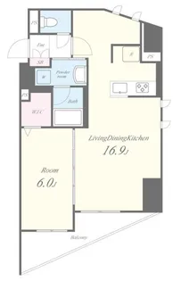 アーバンフォレスト御園【6階】の間取り