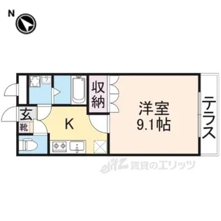 ジュピター【1階】の間取り