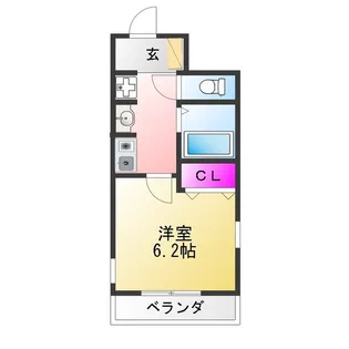 プレサンス桜通アベニュー【3階】の間取り