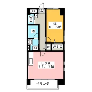 ソラーナ川口【6階】の間取り