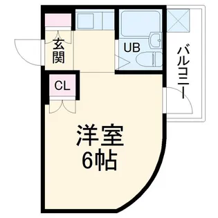 アートイン元住吉【4階】の間取り