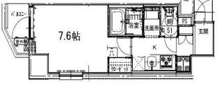 S FORT板橋本町【8階】の間取り