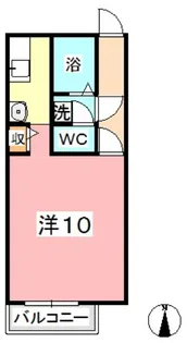 ヴェルセンチュリー96【1階】の間取り