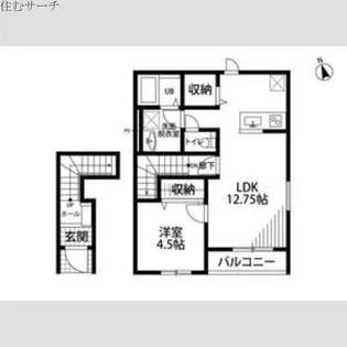 リーブルファイン大治田III2号棟【2階】の間取り