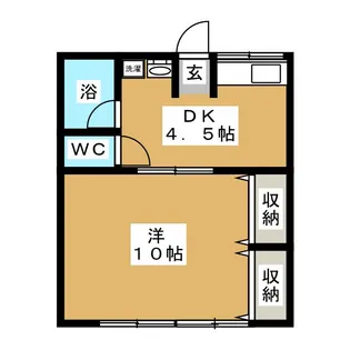 アークタウン【1階】の間取り